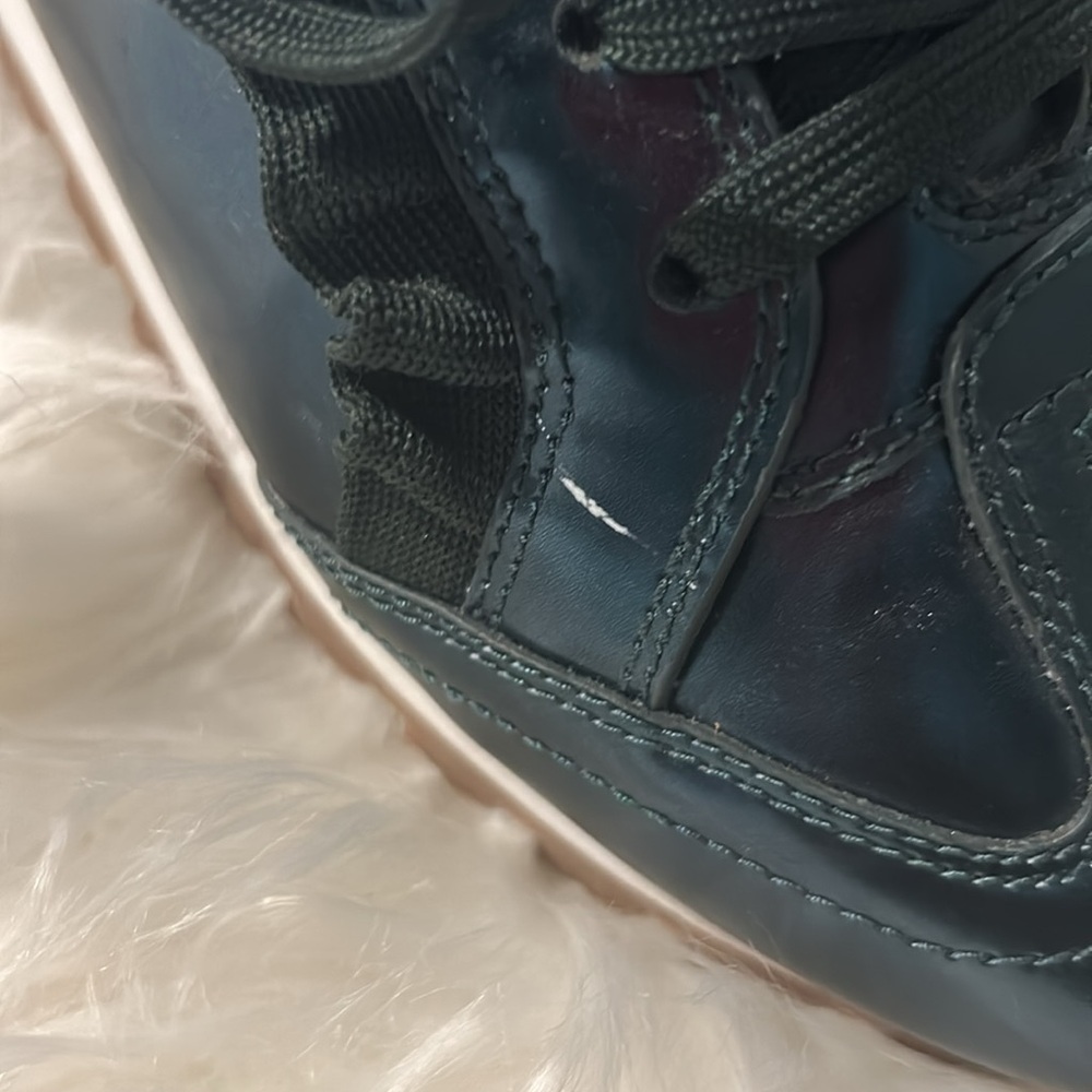 Tory Sport Ruffle Trainer Shoes - Picture 3 of 5